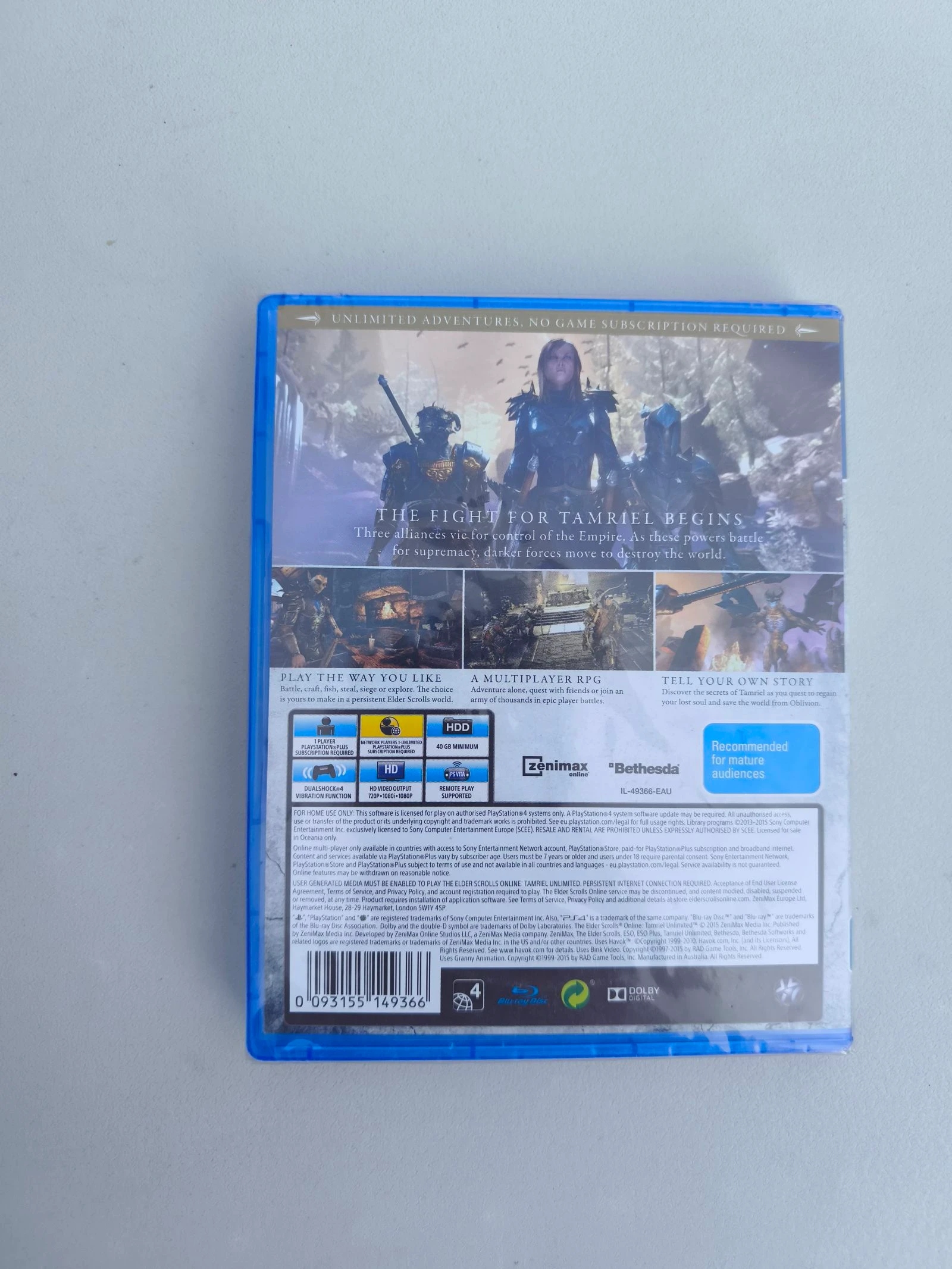 Jogo ps4 the elder scrolls em blister – photo 6